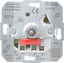 Gira 030900 Potentiometer 1-10v Einsatz Schaltfunktion