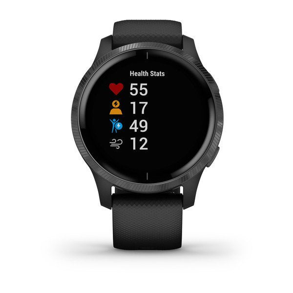 Reloj Deportivo Con Gps Garmin Venu Negro Bt Garmin Pay Notificaciones Salud Multisport Android/Ios