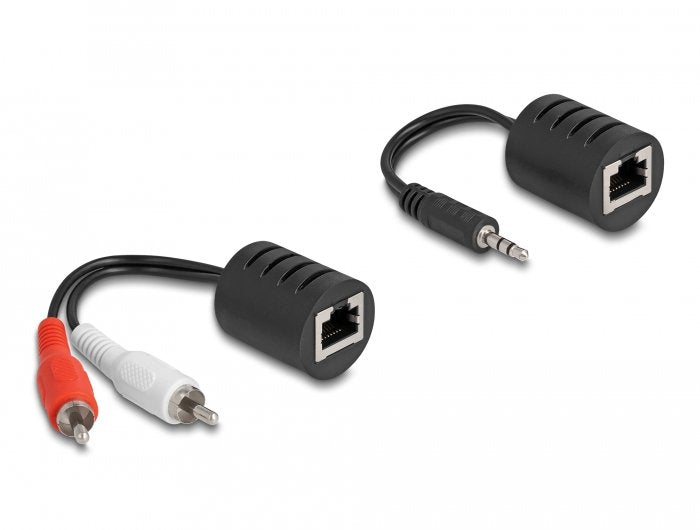 EAN 4043619878598 - DeLOCK 87859 cable de audio RJ-45 RCA + 3,5mm Negro, Rojo, Blanco imagen 1