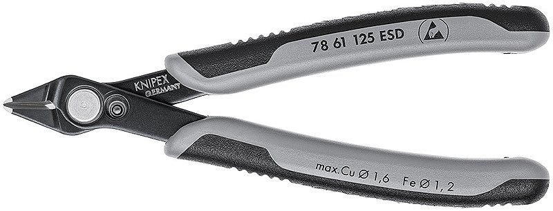 EAN 4003773025184 - Knipex 78 61 125 ESD alicate Alicate diagonal de corte imagen 1