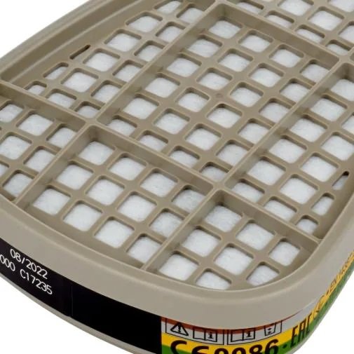 Filter Para Atemschutzmasken 6059 Abek1 En 14387:2004 + A1:2008 Abek1, 1 Paar