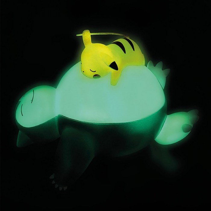 Lampara Led Touch Sensor Snorlax Y Pikachu Pokemon
