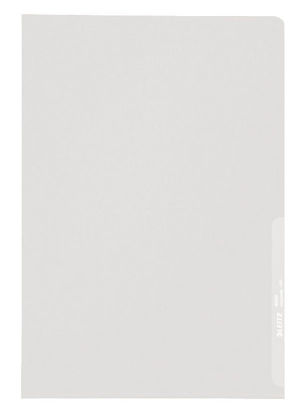 Leitz Fundas Transparentes Standard 4000 Din A4 Transparente Genarbt 0,13 Mm - 100 Unidades
