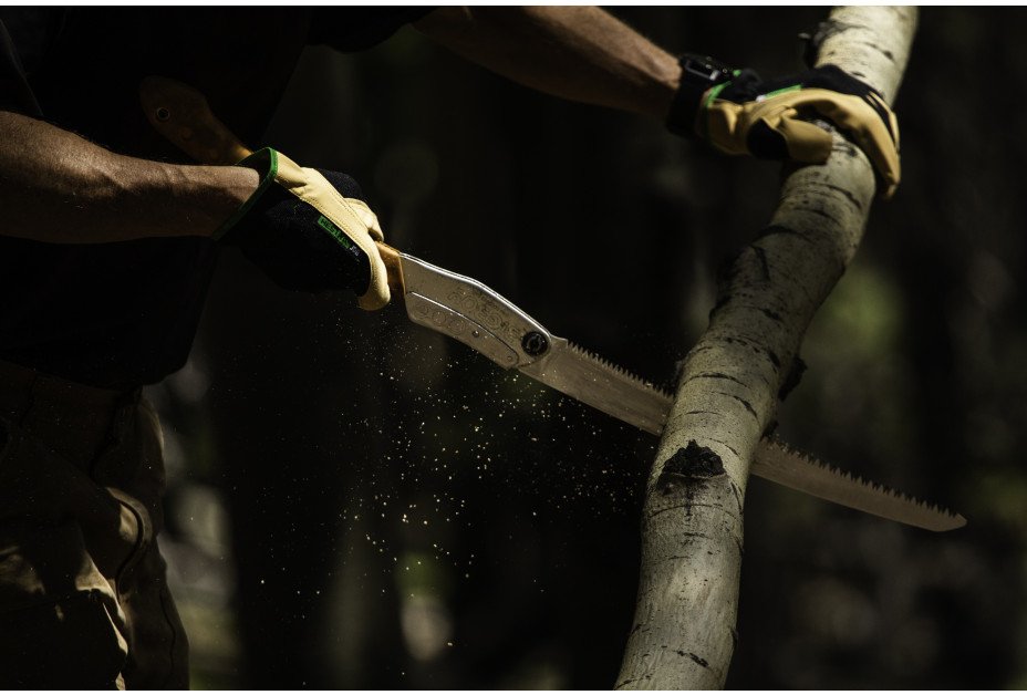 Silky Ksi635636 Sierra Serrucho Plegable De Corte Por Tracción 36 Cm Acero Inoxidable, Amarillo (356-36)