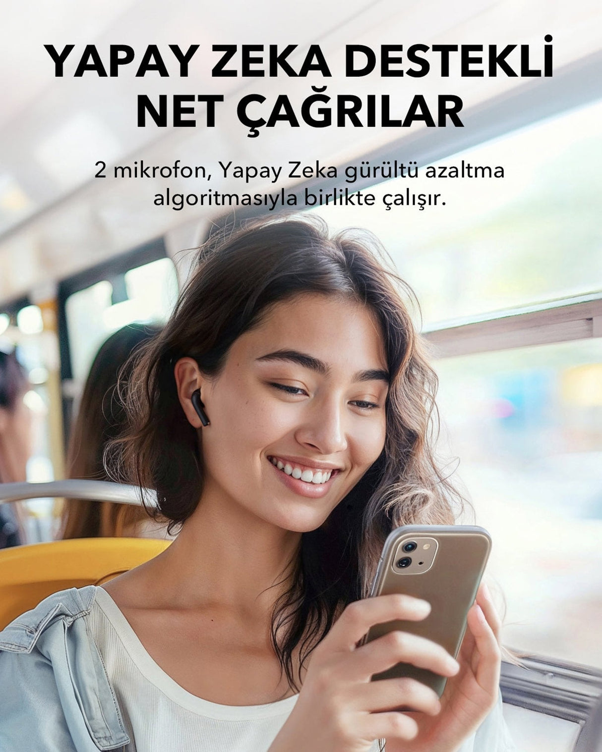 Auriculares Inalámbricos Soundcore K20i, Negro