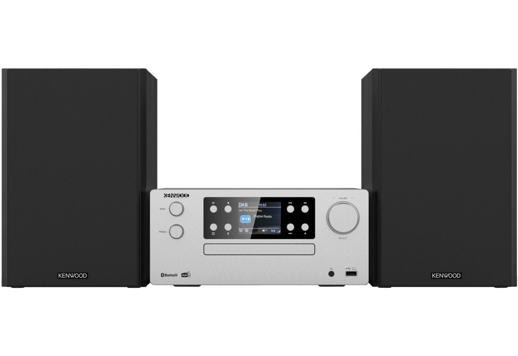Kenwood M-925dab-S Micro Hifi-Symem Mit Dab+, Bluetooth, Usb Und Cd Plata