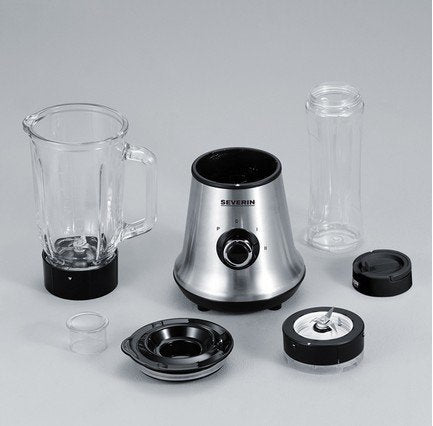 Licuadora Severin Sm 3737, 1 L Batidora De Vaso Acero Inoxidable 500 W