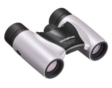 Olympus 8x21 Rc Ii Binocular Techo Perlado, Blanco