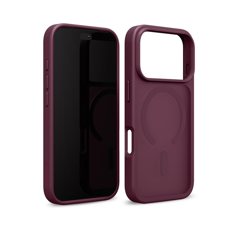 Etui Matte Magnetic Magsafe Iphone 18 Pro / Iphone 17 Pro Burgundowe