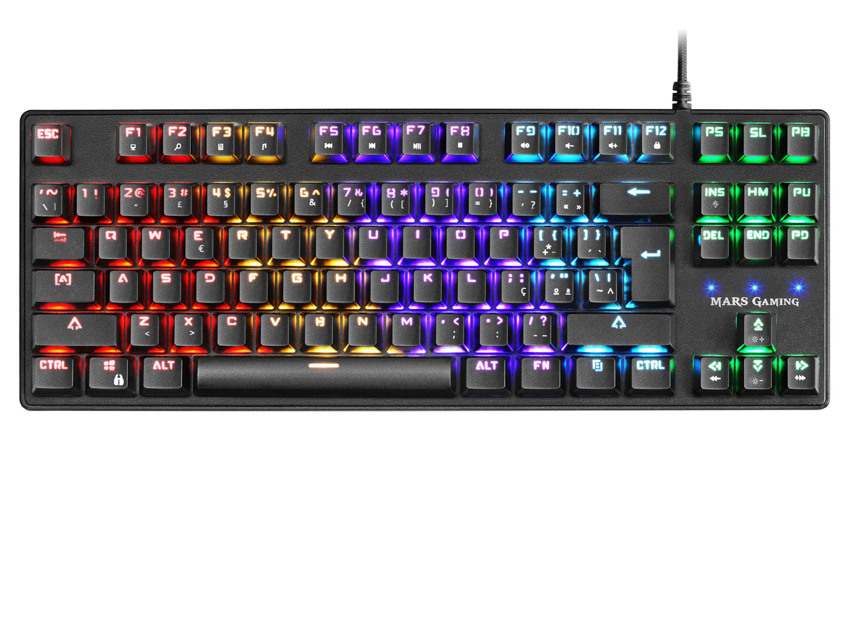 EAN 4718009158542 - Mars Gaming MKXTKLBPT teclado Juego USB QWERTY Negro imagen 3