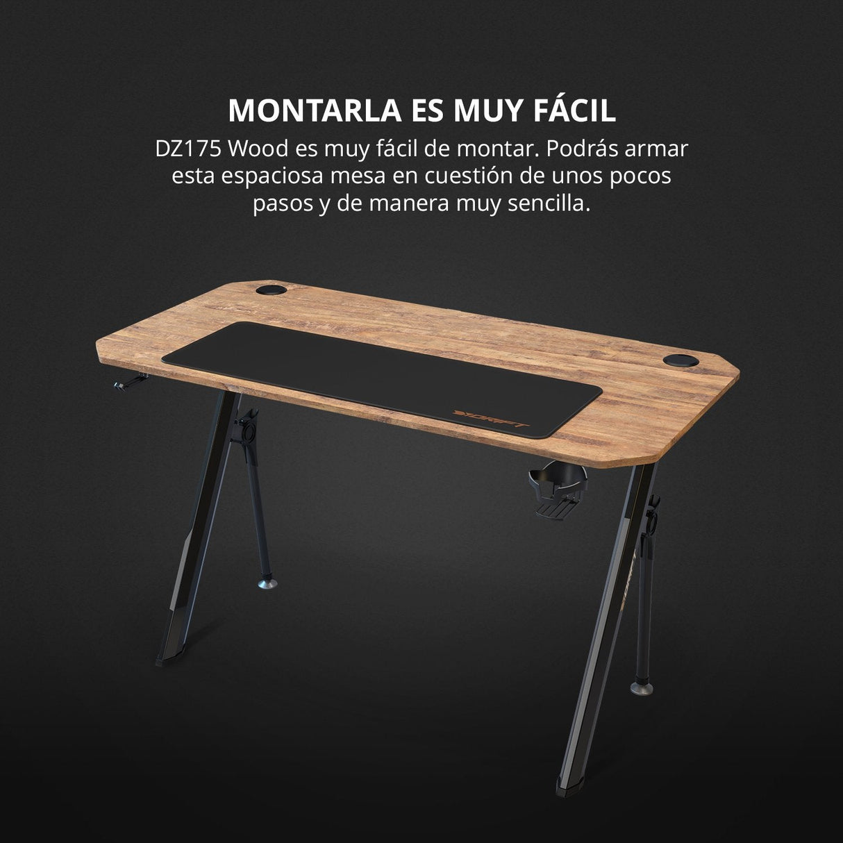 Mesa Gaming Drift Dz175 Avanzado Madera