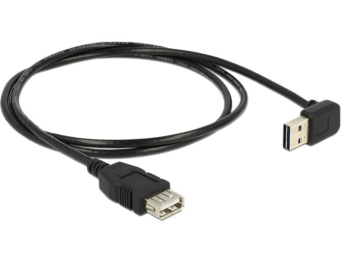 Delock Cable De Extensión Usb 2.0 Typ-A St. Gew. > Usb 2.0 Typ-A Hembra Negro 1m