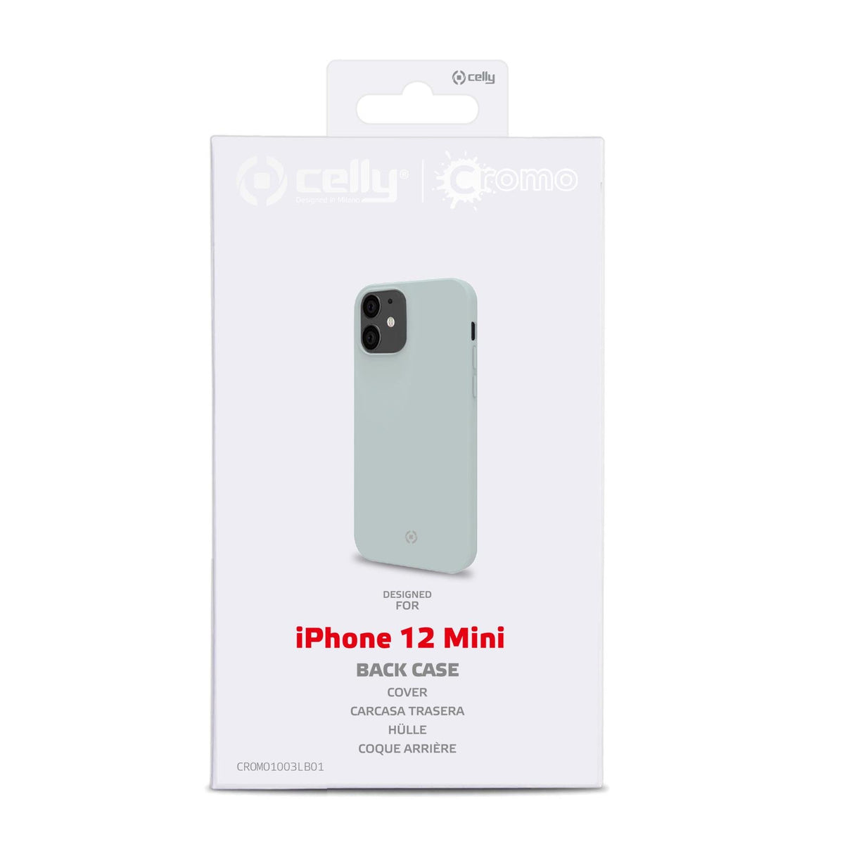 EAN 8021735761587 - Celly Cromo funda para teléfono móvil 13,7 cm (5.4") Azul imagen 3