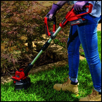 EAN 4006825654967 - Einhell GE-CT 18/28 Li TC-Solo 28 cm Batería Negro, Rojo imagen 7