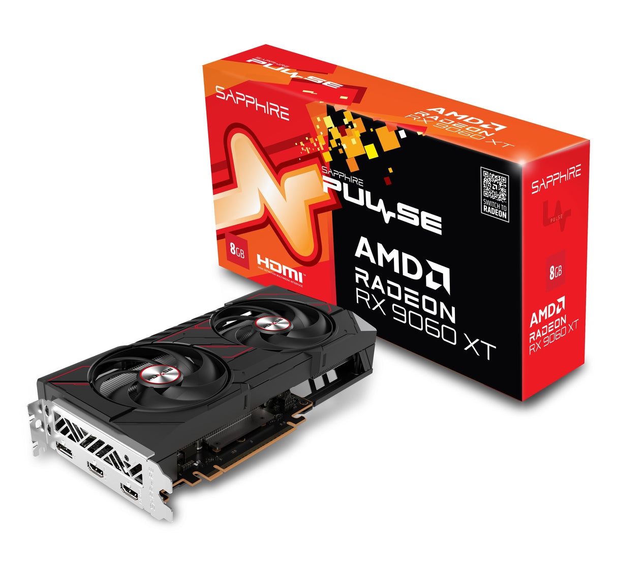 EAN 4895106296404 - Sapphire PULSE AMD Radeon RX 9060 XT 8GB GPU GDDR6 imagen 8