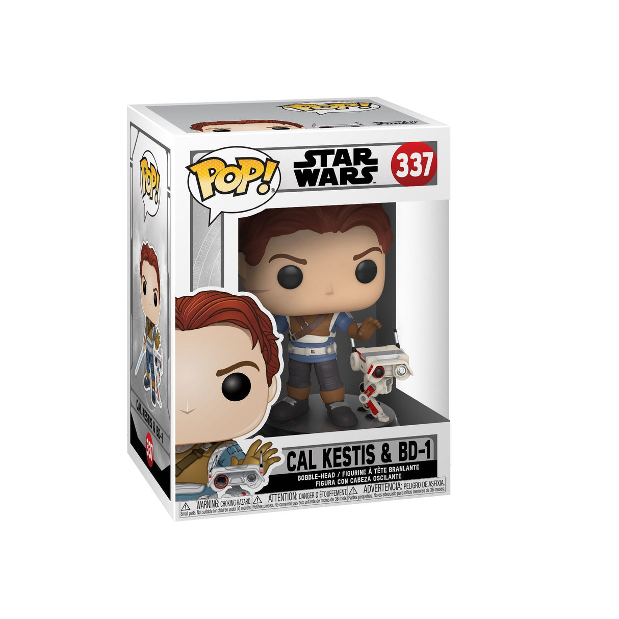 Funko Pop Star Wars Fallen Order Cal Kestis & Bd - 1