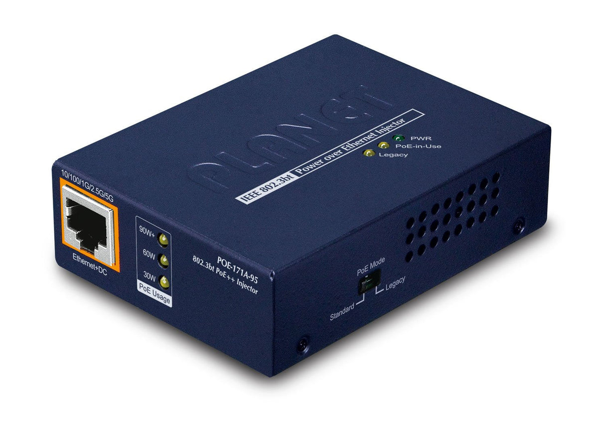 Planet Poe-171a-95 Single-Port 10/100/1000mbps 802.3bt 95w