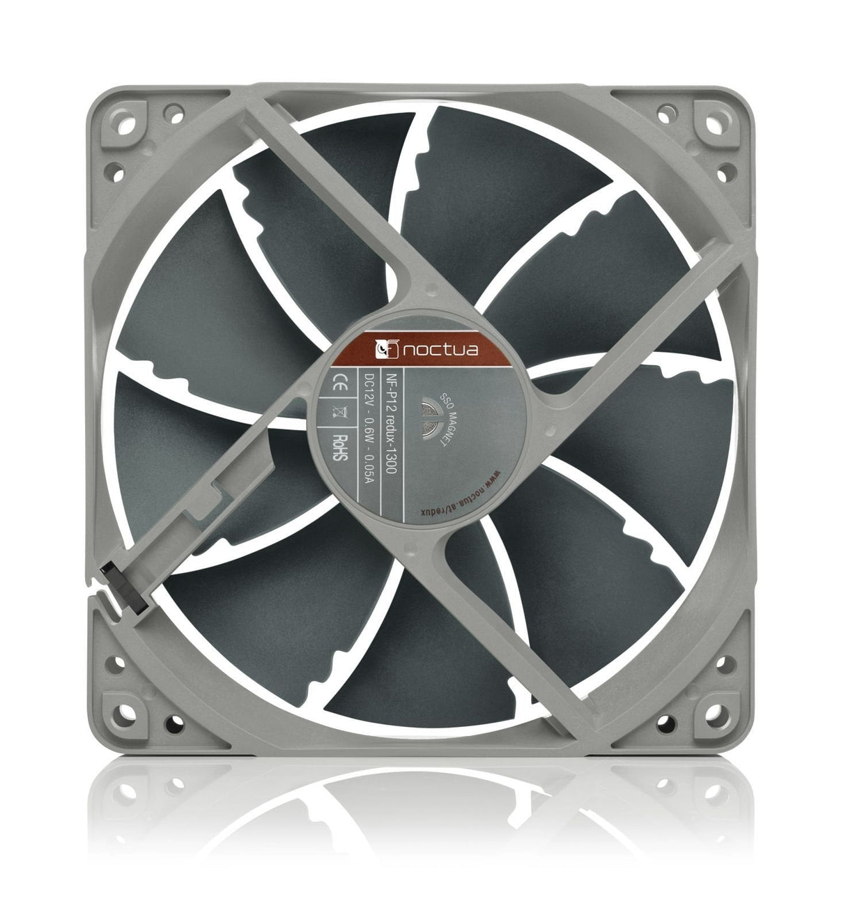 EAN 9010018100341 - Noctua NF-P12 redux-1300 Procesador Ventilador 12 cm Gris imagen 3