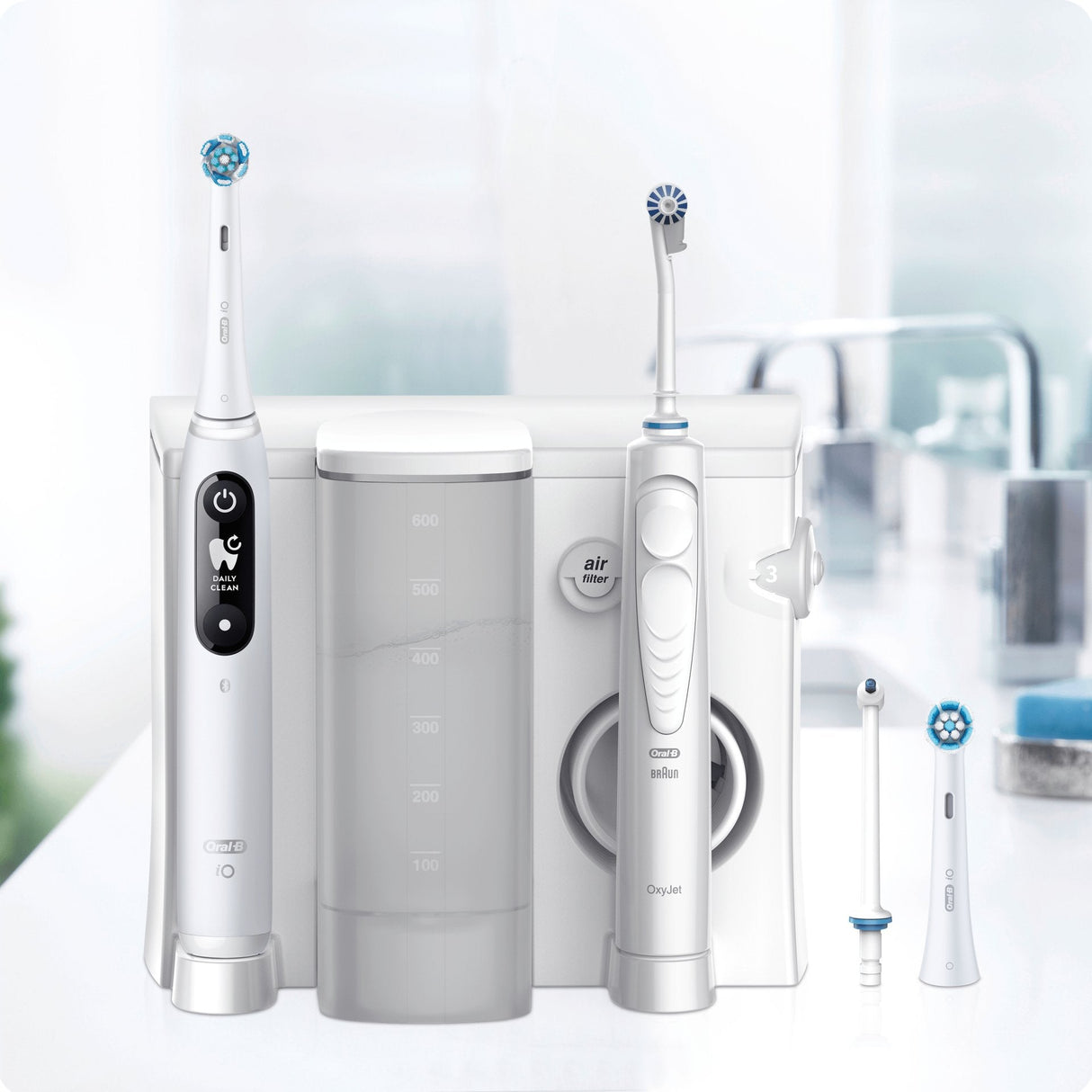 Braun Oral-B Oral Health Center + Io Series 6 Blanco