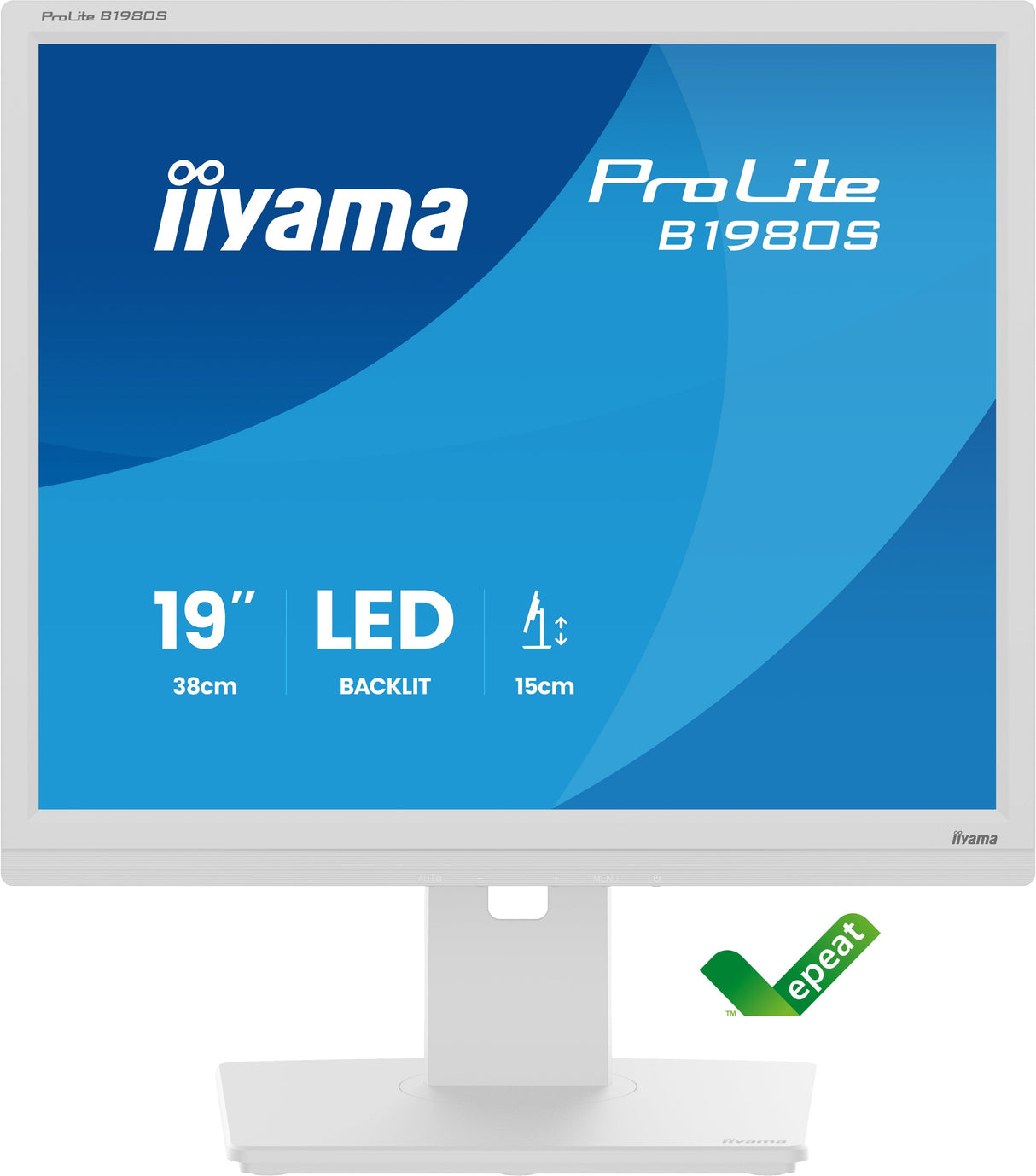 Monitor Iiyama Prolite B1980s-W1 19" 1280 X 1024 Pixeles Svga Led Blanco