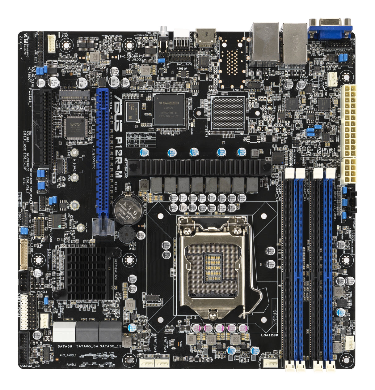 EAN 4711081684749 - ASUS P12R-M Intel C256 LGA 1200 (Socket H5) ATX imagen 1