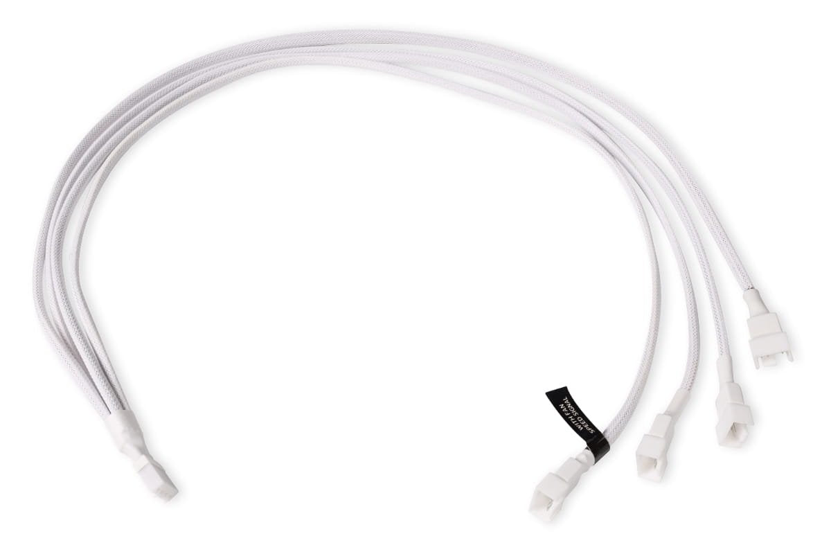 Alphacool Y-Splitter 4-Pin Auf 4x 4-Pin Pwm 60cm - Blanco