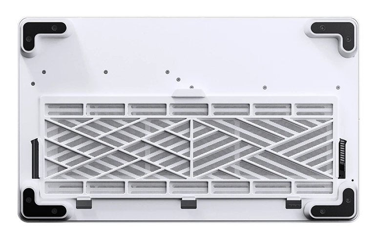 Caja Pc Jonsbo Tk-4 Midi-Tower, Atx, Tempered Glass - Blanco