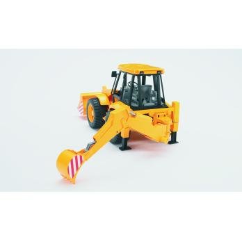 Bruder Excavadora Jcb 4cx Pala Frontal Y Trasera 02428