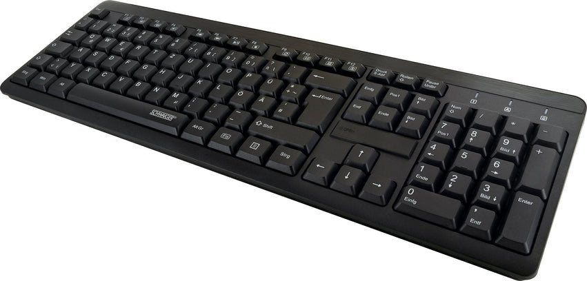 EAN 4004005034172 - Schwaiger WKB1000 013 teclado Universal RF inalámbrico QWERTZ Alemán Negro imagen 1