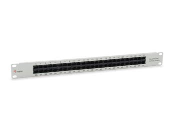 Equip Patchpanel 50x Rj45 Cat3 19" 1he Isdn Gris Claro