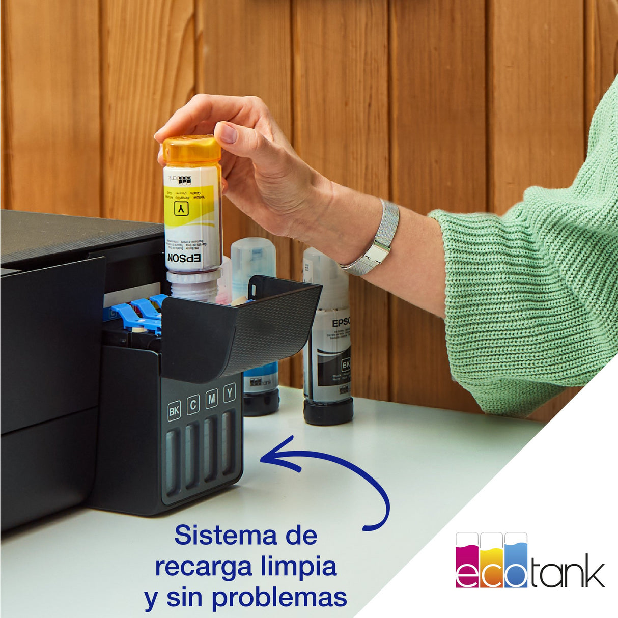 EAN 8715946684116 - Epson EcoTank ET-2811 Inyección de tinta 5760 x 1440 DPI 33 ppm Wifi imagen 19