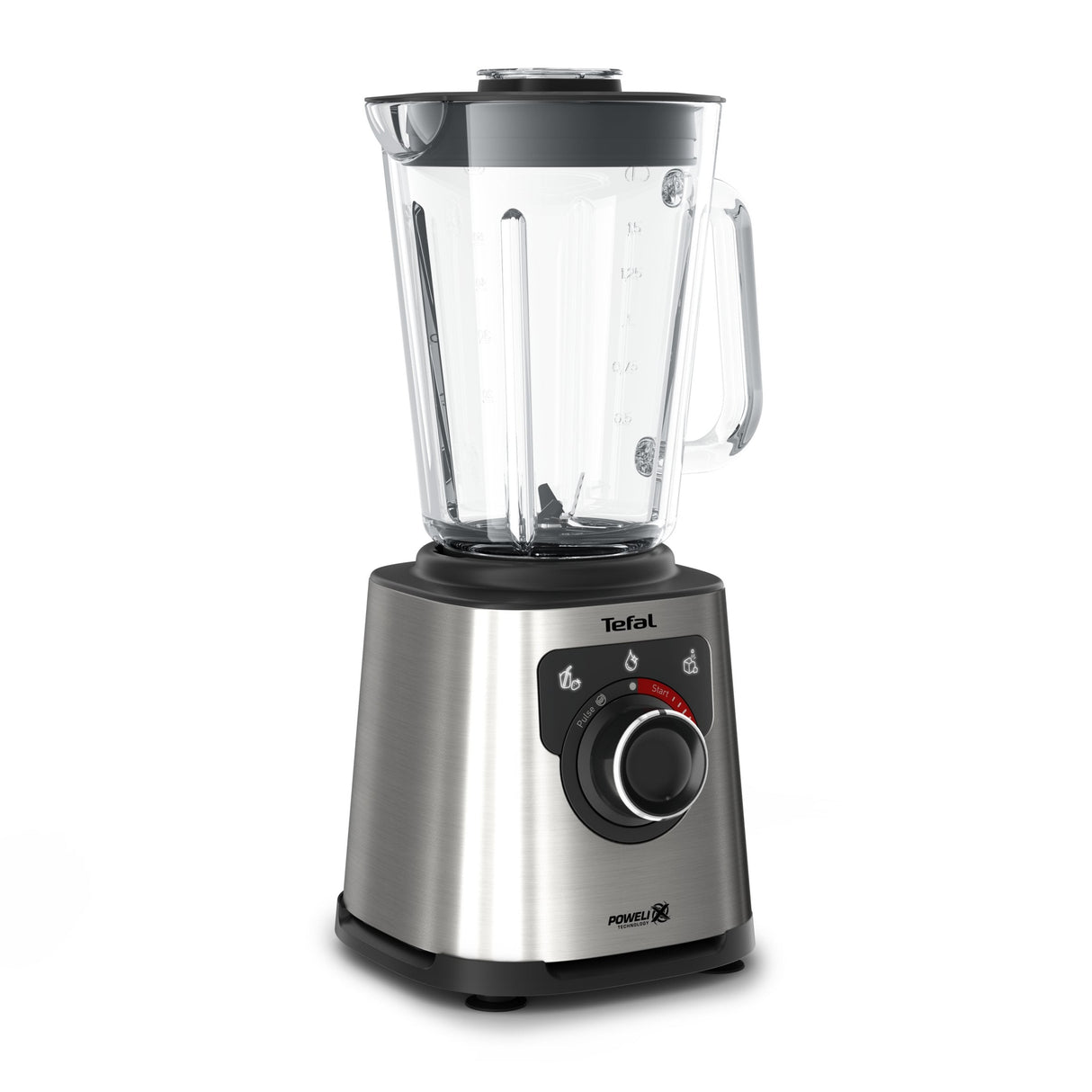 Tefal Perfectmix+ Bl871d 1,5 L Batidora De Vaso 1200 W Acero Inoxidable, Gris