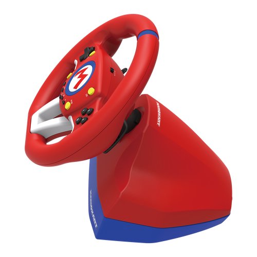 EAN 0873124007893 - Hori Mario Kart Racing Wheel Pro Negro, Azul, Rojo, Blanco USB Volante + Pedales Analógico Nintendo Switc imagen 3
