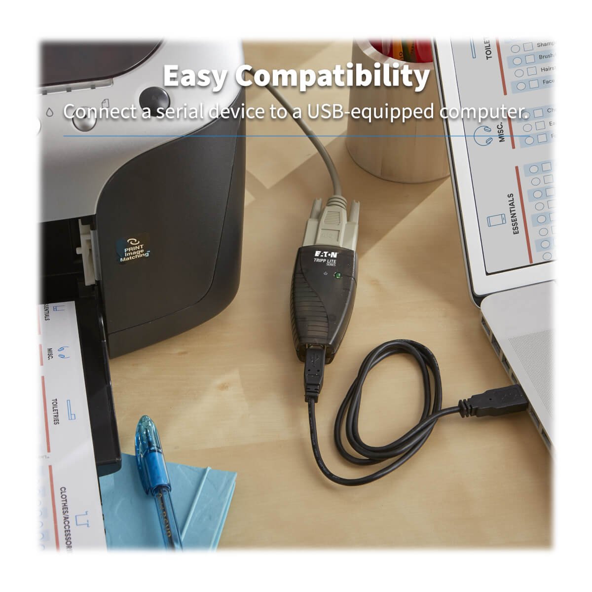 EAN 0672603000413 - Tripp Lite USA-19HS tarjeta y adaptador de interfaz De serie imagen 9
