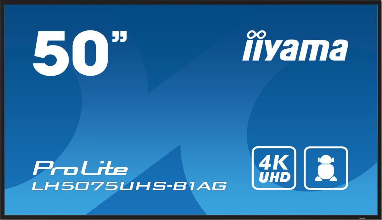 EAN 4948570123452 - iiyama LH5075UHS-B1AG pantalla de señalización Pantalla plana para señalización digital 125,7 cm (49.5") imagen 2