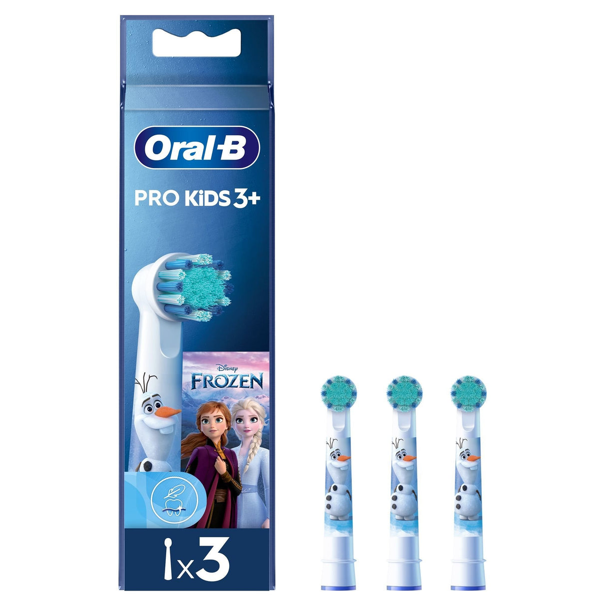 Accesorio Dental Braun Oral-B Kids Frozen Blanco Pack 3 Uds
