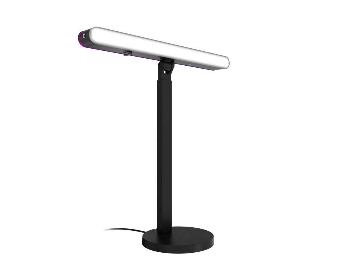 Logitech G Litra Beam Lx, Luz Led Principal Premium Para Streaming, Rgb De Doble Cara Con Truesoft, Para Streaming, Difusión, Lightsync, Bluetooth, Usb, Pc/Mac  Grafito