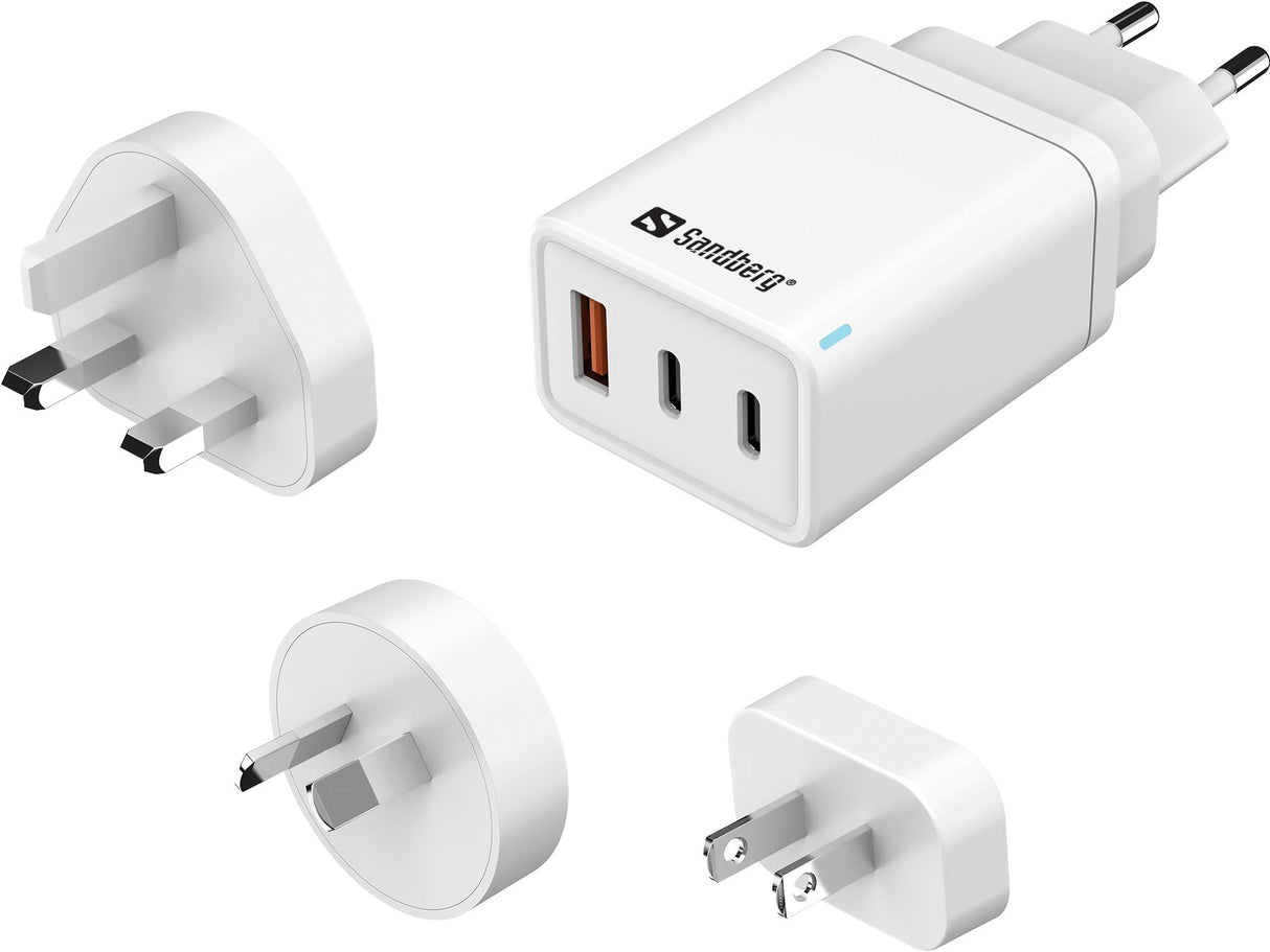 3in1 Travelcharger Usb-C/A 65w 3in1 Travelcharger Usb-C/A