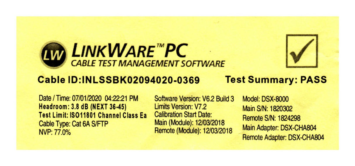 Cable De Red Inline S/Ftp Pimf Cat.6a Libre De Halógenos 500mhz Gris 0.3m