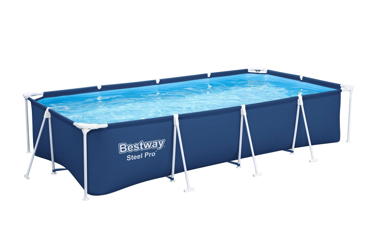 Bestway 56405 - Piscina Desmontable Tubular Infantil Steel Pro 400x211x81cm