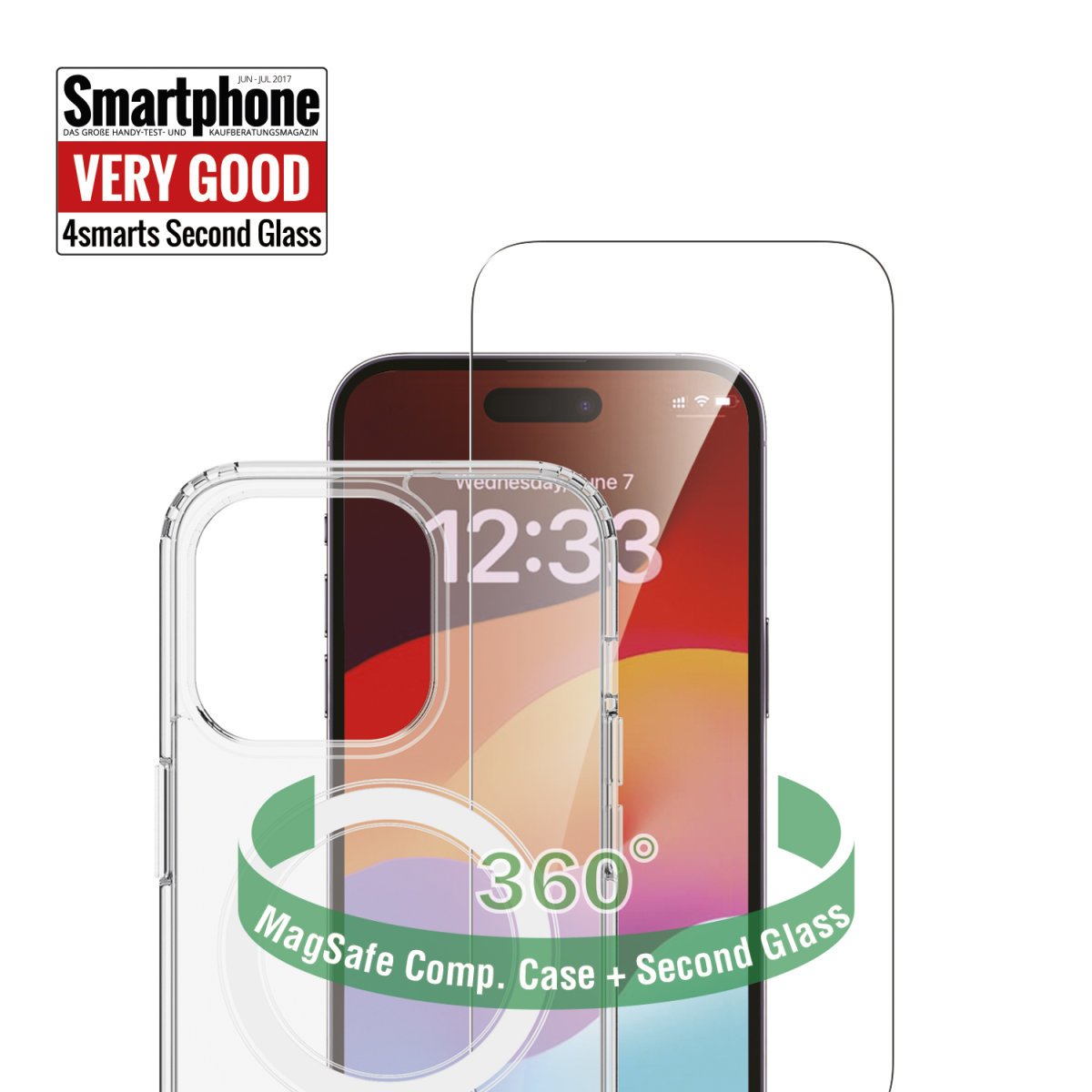 EAN 4252011906772 - 4smarts 540604 funda para teléfono móvil 15,5 cm (6.1") Carcasa rígida Transparente imagen 1