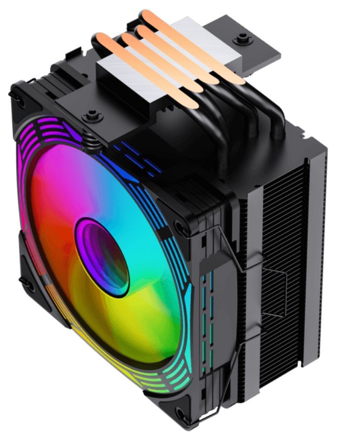 Gamemax Cpu Air Cooler Ice Force Black