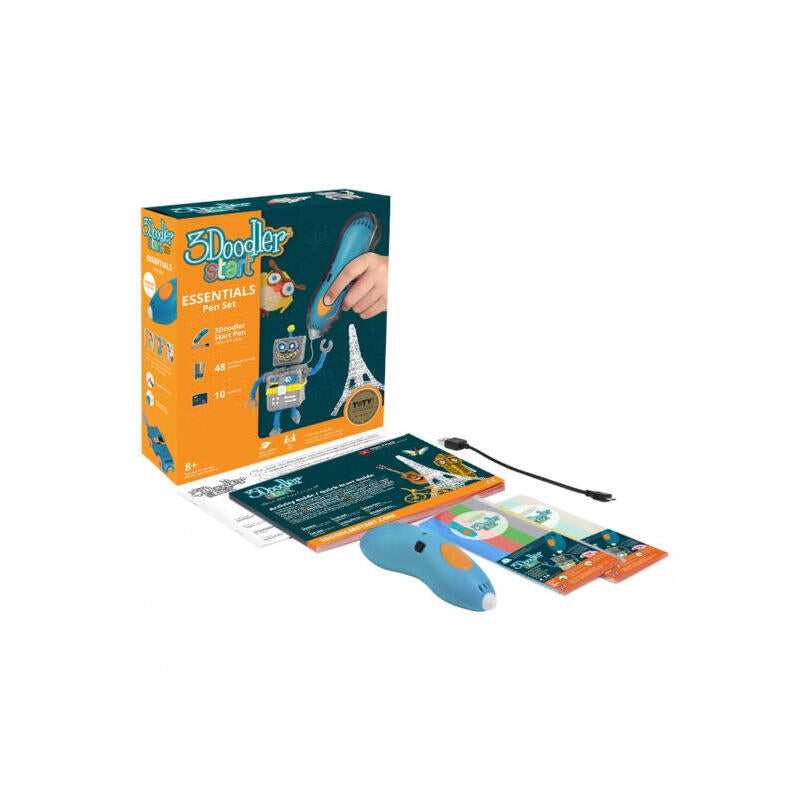 3doodler Start 3ds-Eco04-Yellow-75 Material De Impresión 3d Plástico Compostable Amarillo 1 G