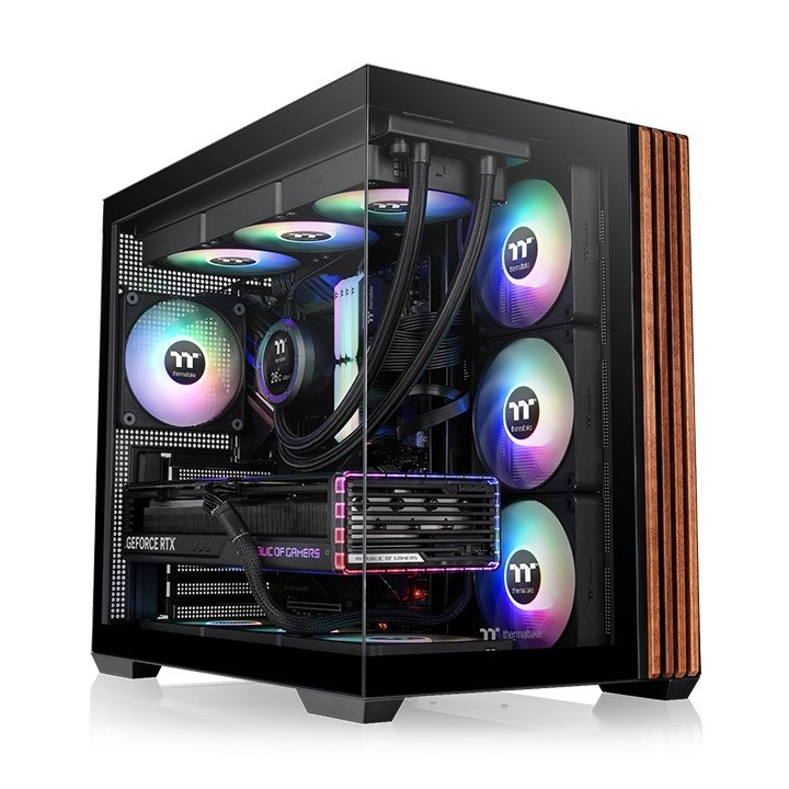 Geh Thermaltake View 380 Ws Midi Tower "Argb" Negro Retail