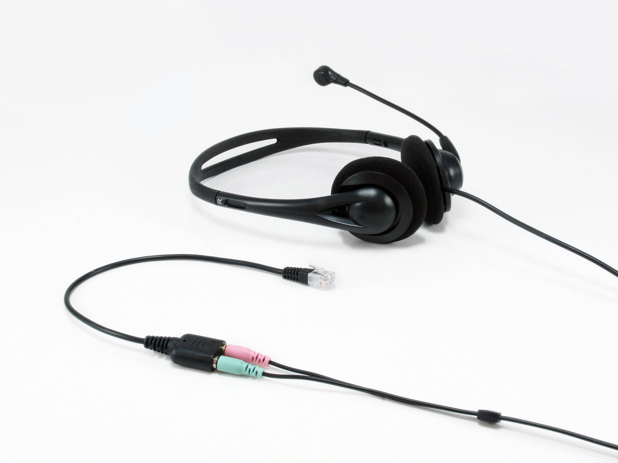 EAN 4015867229965 - Equip 147944 cable de audio 0,25 m RJ-9 2 x 3.5mm Negro imagen 2