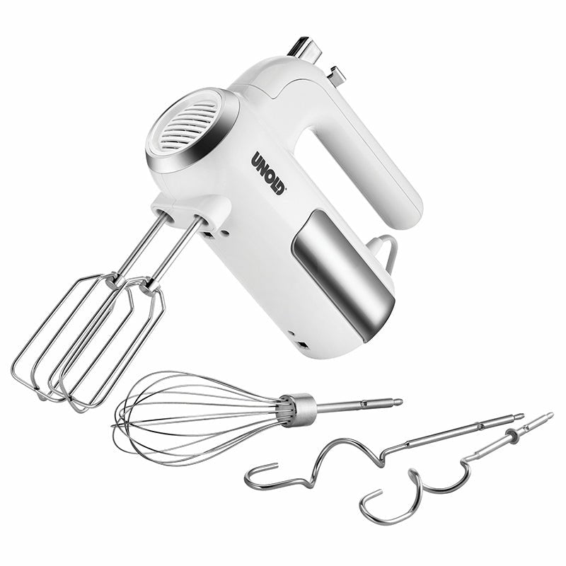 Batidora De Mano Unold 3 En 1 Blanco Acero Inoxidable, 450 Vatios 78710