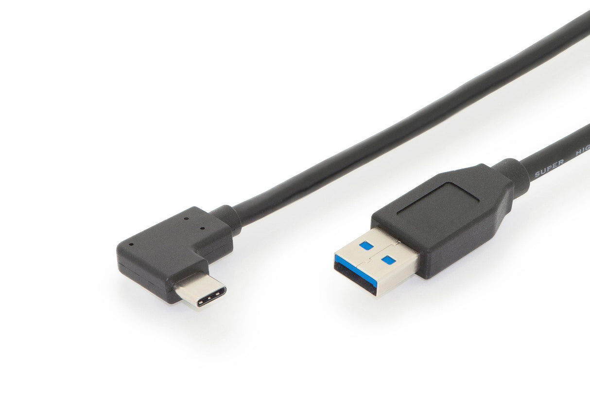 Assmann Electronic Ak-300147-010-S Cable Usb 1 M 3.2 Gen 2 (3.1 Gen 2) Usb C Usb A Negro