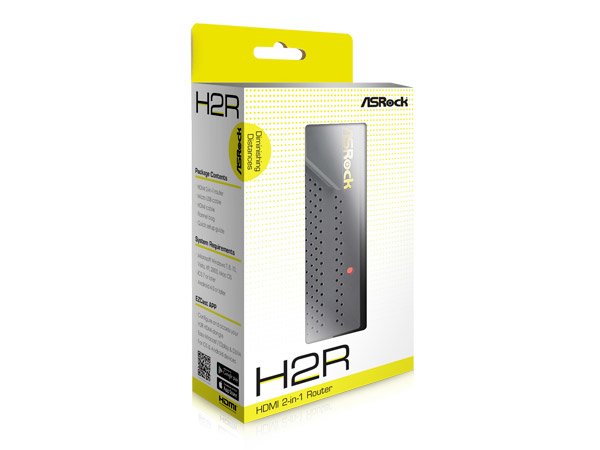 EAN 4717677328554 - Asrock H2R 2-In-1 Router router inalámbrico Banda única (2,4 GHz) imagen 3