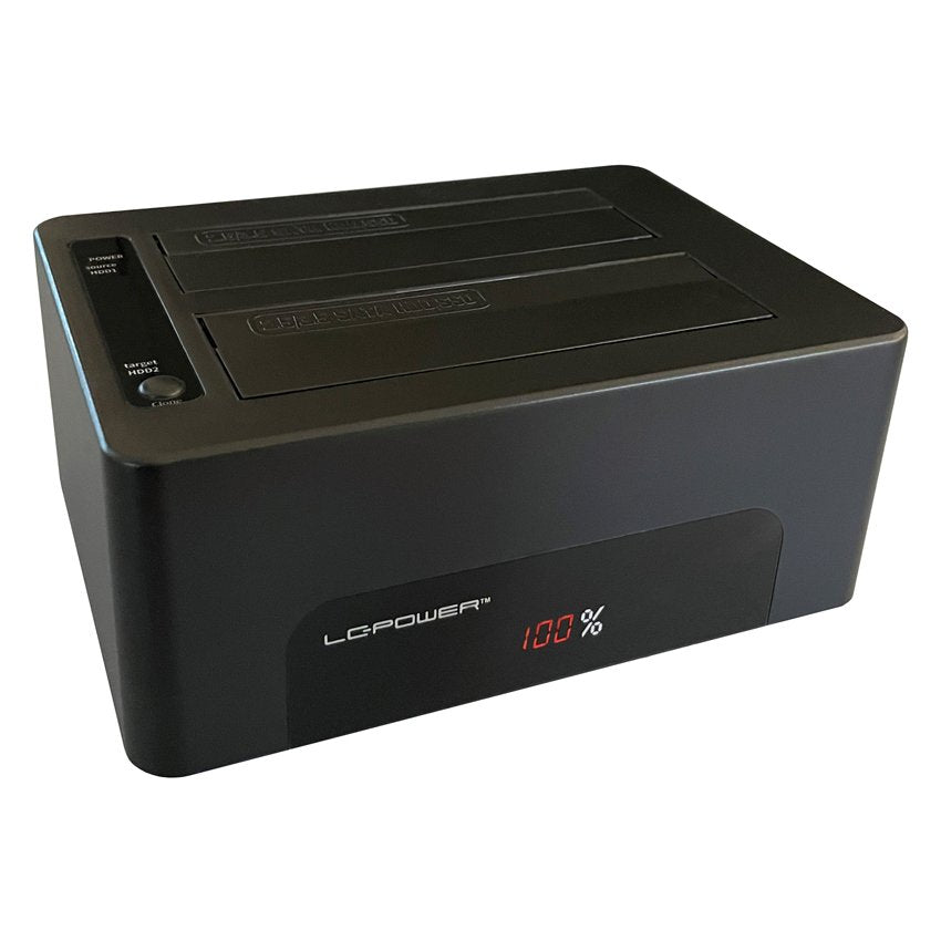 Lc-Power Usb3.2 Hdd Docking Station F.2,5''/3,5'' Sata Hdd/Ssd