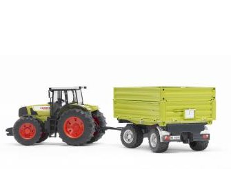 Volquete De 3 Vías Bruder Fliegl Con Placa Deslizable, Vehículo De Juguete